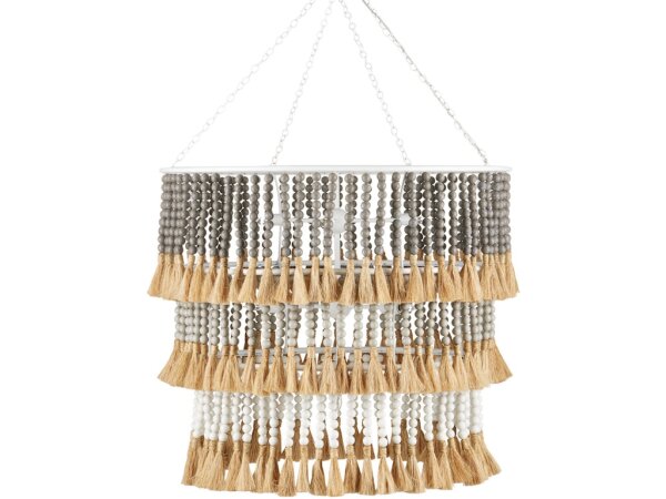 St. Barts Taupe Chandelier - Image 4