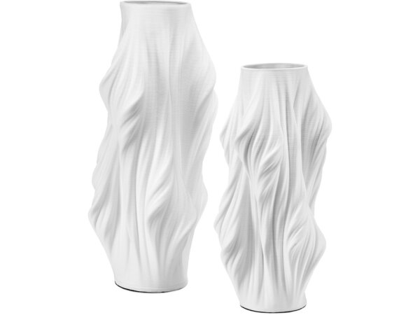 Yin Large White Vase - Image 3