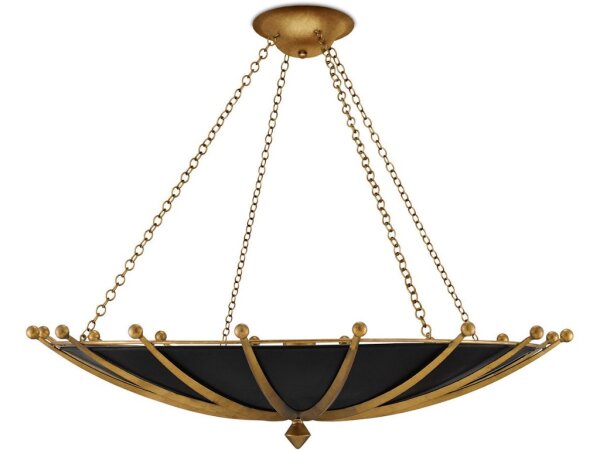 Fontaine Black and Gold Chandelier - Image 5