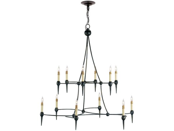 Danielli Black Chandelier - Image 3