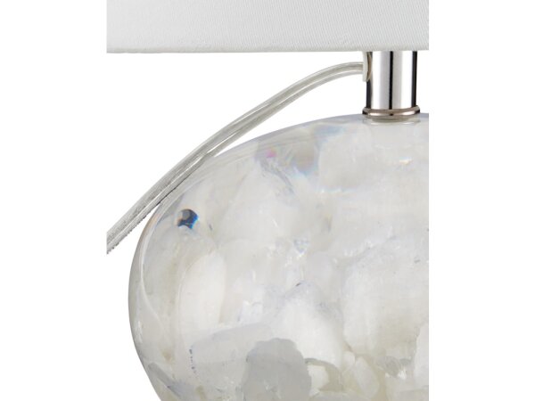Odette White Table Lamp - Image 3