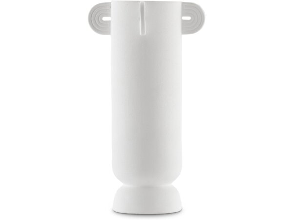 Happy 40 Tube White Vase - Image 3