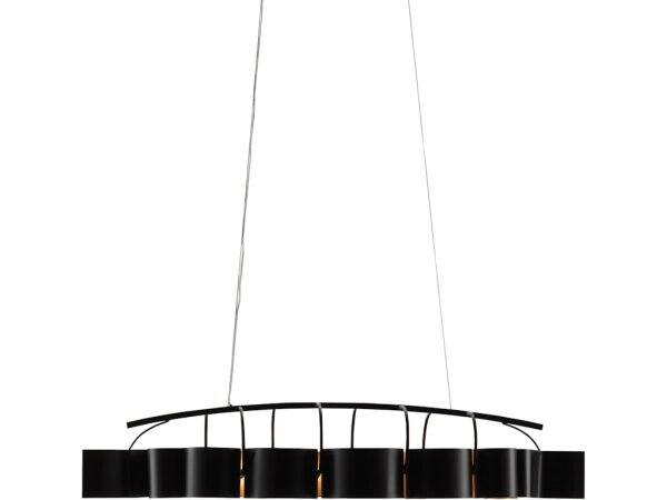 Marchfield Black Rectangular Chandelier - Image 4