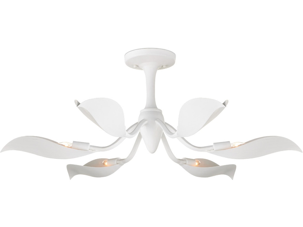 Snowflower Semi-Flush Mount