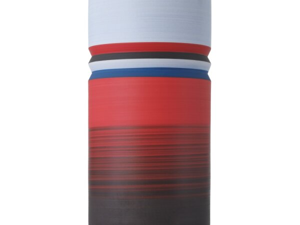 Happy 80's Black, Blue, Red and Orange Vase Set of 3 - Image 5