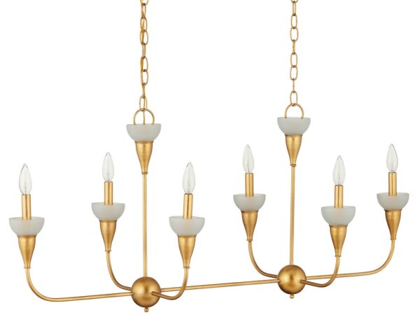Aurelia Frost Rectangular Chandelier - Image 5