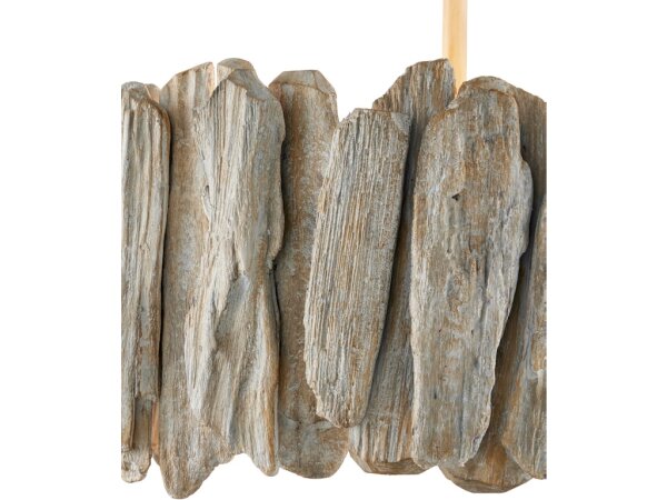 Driftwood Whitewash Semi-Flush Mount - Image 2