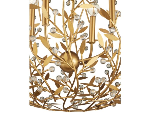 Secret Garden Gold Orb Chandelier - Image 3