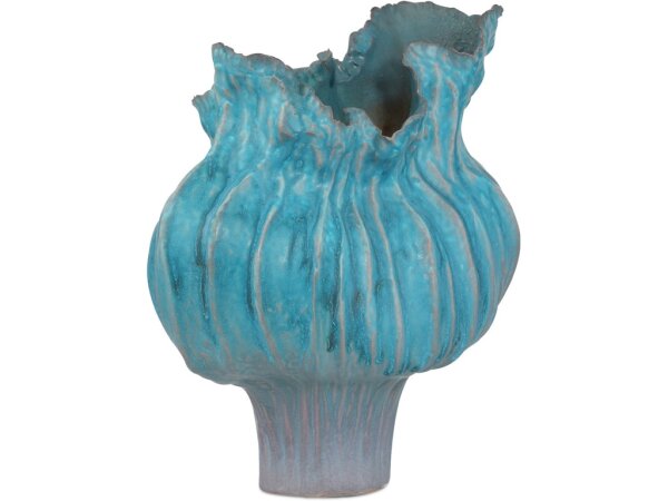 Flying Silk Blue Vase - Image 3