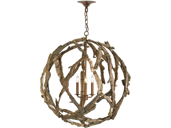 Driftwood Orb Chandelier - Image 5