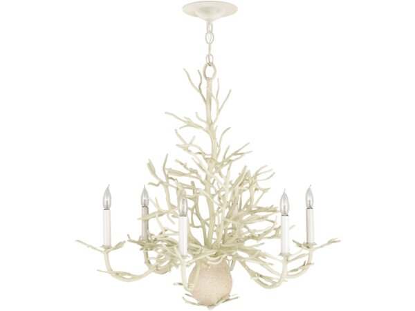 Seaward Small White Chandelier - Image 5