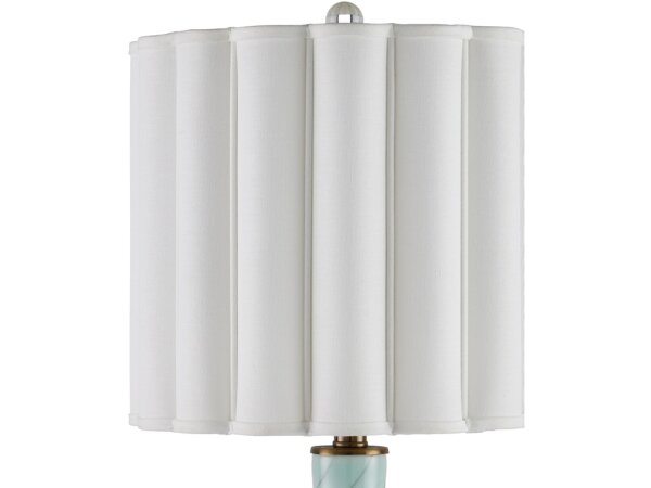 Celadon Crackle Table Lamp - Image 5