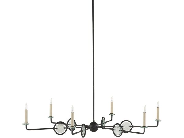 Privateer Bronze Chandelier - Image 5