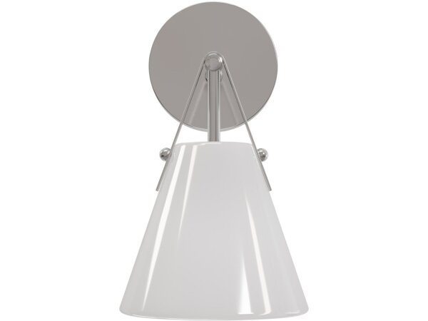 Bronwen Nickel Bath Wall Sconce - Image 4