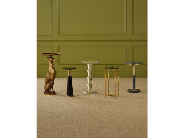 Miles Black Marble Accent Table - Image 5