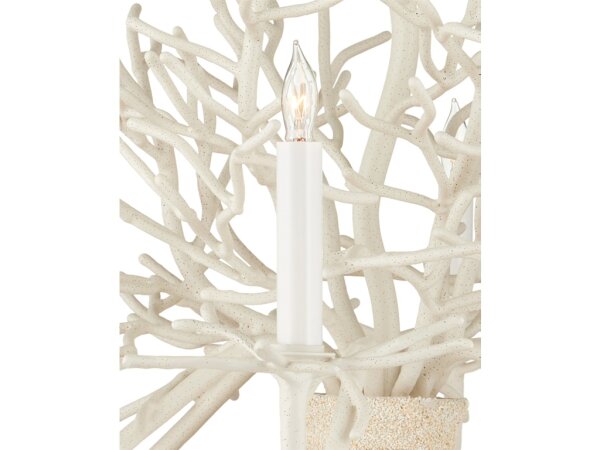 Seaward Small White Chandelier - Image 3