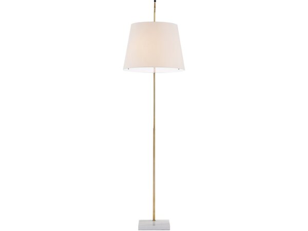 Cloister Large Brass Floor Lamp - Image 5