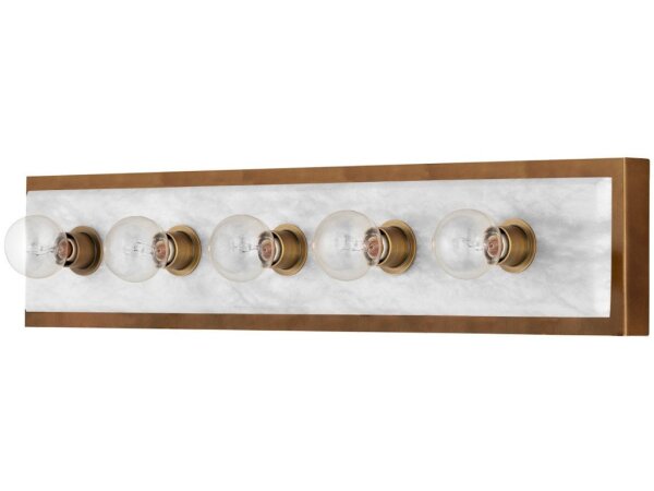 Berdine Large Brass Wall Sconce - Image 5