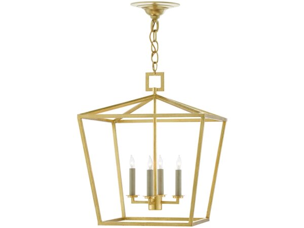 Denison Medium Gold Lantern - Image 3