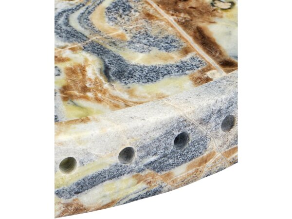 Freya Floral Jade Marble Tray - Image 2