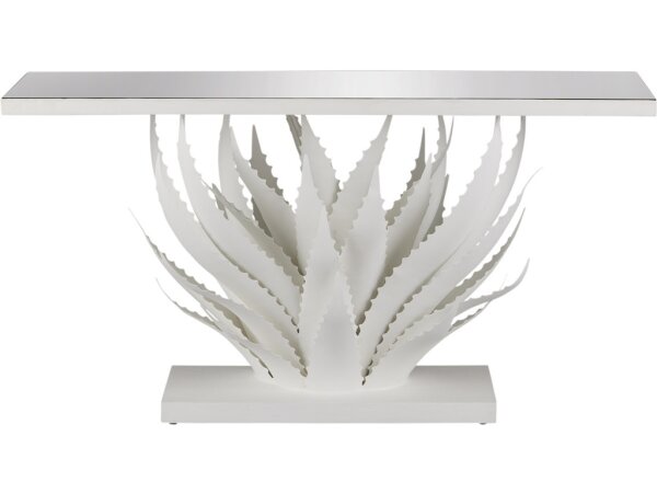 Agave White Console Table - Image 4
