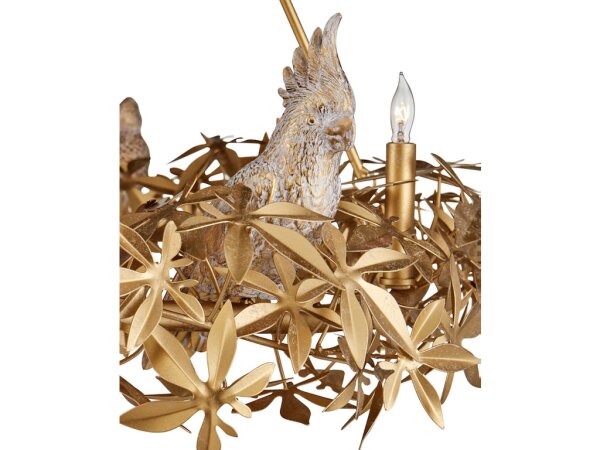 Aviary Gold Ring Chandelier - Image 2