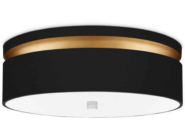 Serenity Black Flush Mount - Image 4