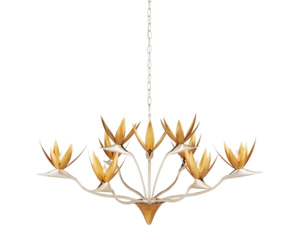 Paradiso Silver and Gold Chandelier - Image 4