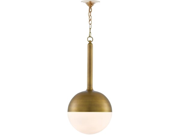 Moonward Brass Pendant - Image 5