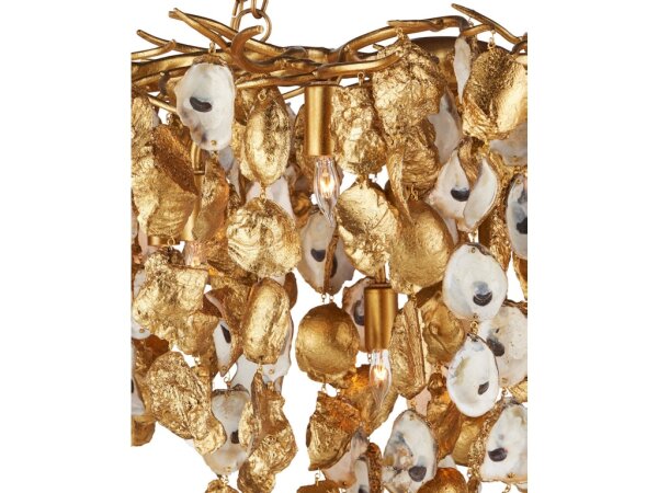 Lucullan Gold Chandelier - Image 3