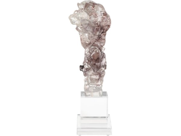 Faux Rock Crystal Medium Sculpture - Image 4