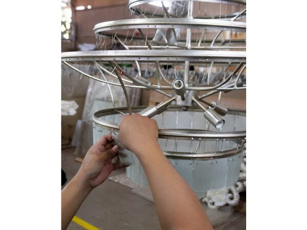Sommelier White Chandelier - Image 5
