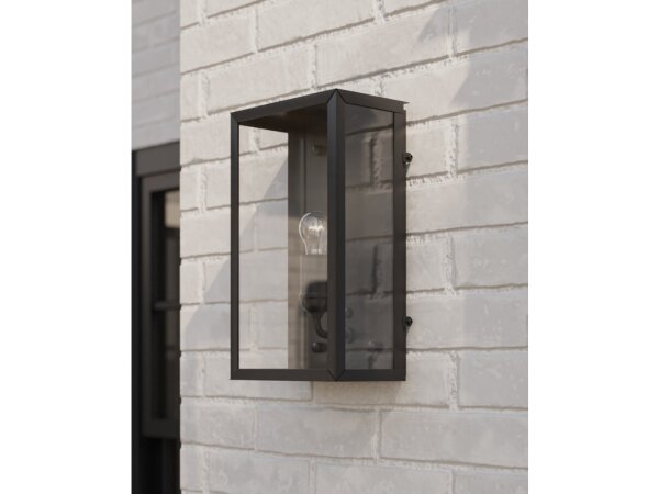 Royster Black Outdoor Wall Sconce - Image 5