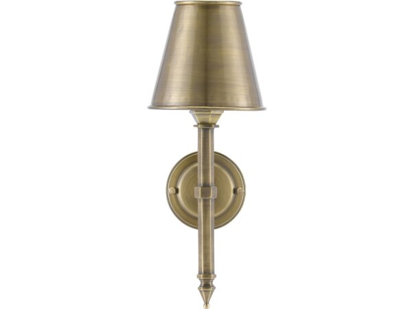 Wollaton Brass Wall Sconce - Image 3