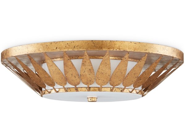 Floris Gold Flush Mount - Image 4