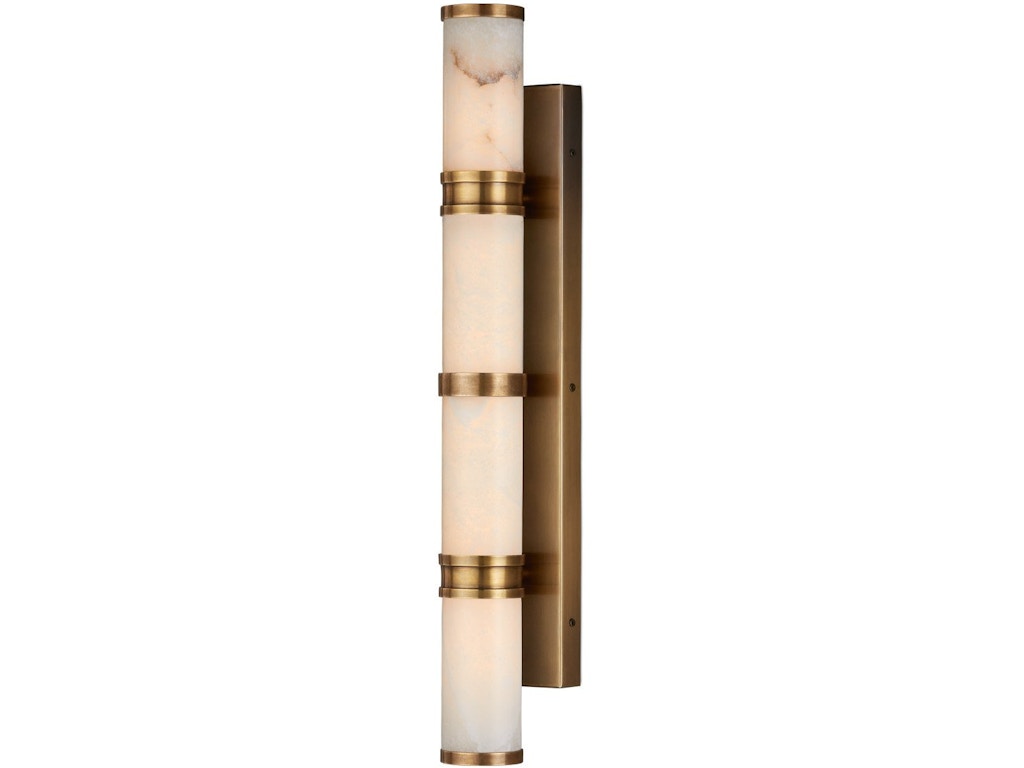Brenham Large Brass Wall Sconce