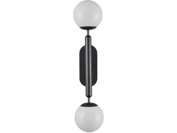 Barbican Double-Light Bronze Wall Sconce - Image 4