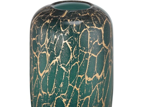 Vitry Green and Gold Vase - Image 2
