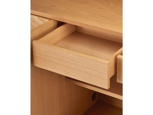 Margot Natural Oak Credenza - Image 3