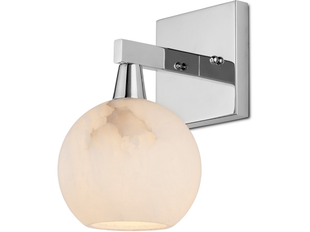 Bombelles Nickel Bath Wall Sconce