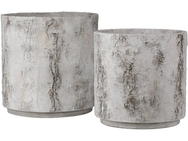 Faux Birch Small Planter - Image 3
