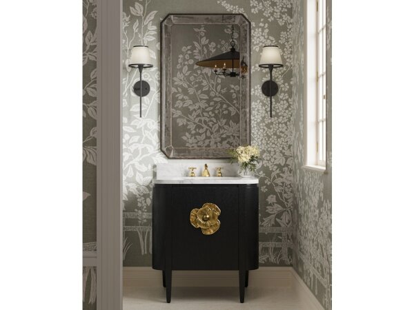 Antiqued Rectangular Mirror - Image 4