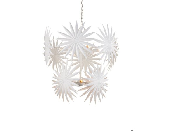 Bismarkia Medium White Chandelier - Image 3