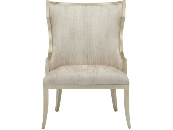 Garson Silver Armchair, Fresh Files Linen - Image 4