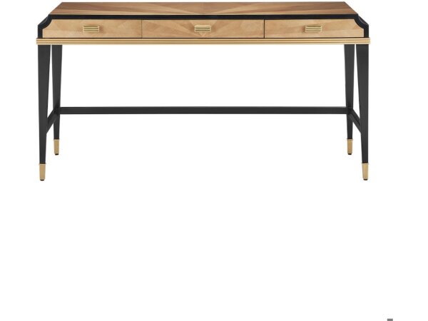 Kallista Taupe Large Desk - Image 5