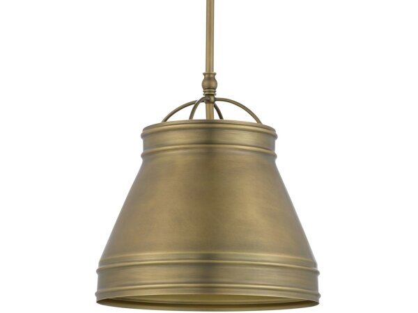 Lumley Brass Pendant - Image 4