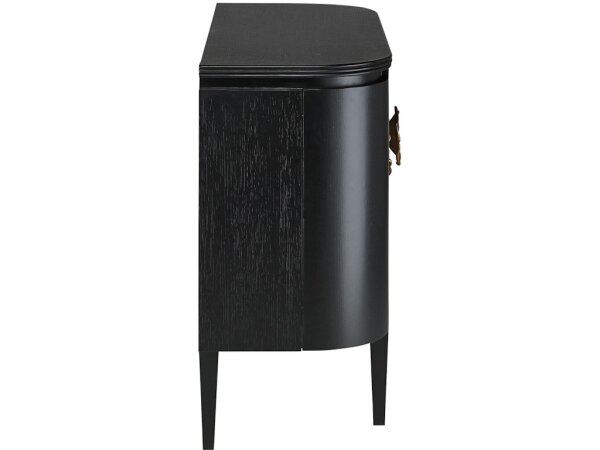Briallen Black Demi-Lune Cabinet - Image 5