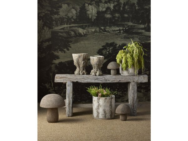 Faux Birch Medium Planter - Image 5