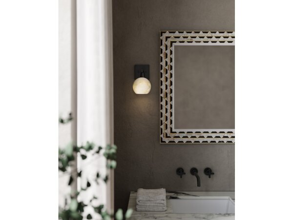 Bombelles Bronze Bath Wall Sconce - Image 5