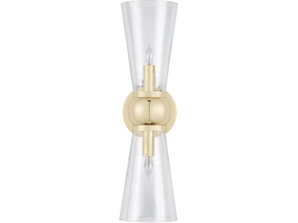 Byford Brass Bath Wall Sconce - Image 4